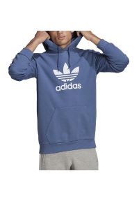 Adidas - adidas Originals Trefoil Hoodie > GN3460. Materiał: bawełna. Styl: sportowy, klasyczny