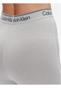 Calvin Klein Performance Legginsy 00GWS3L605 Szary Slim Fit. Kolor: szary. Materiał: syntetyk