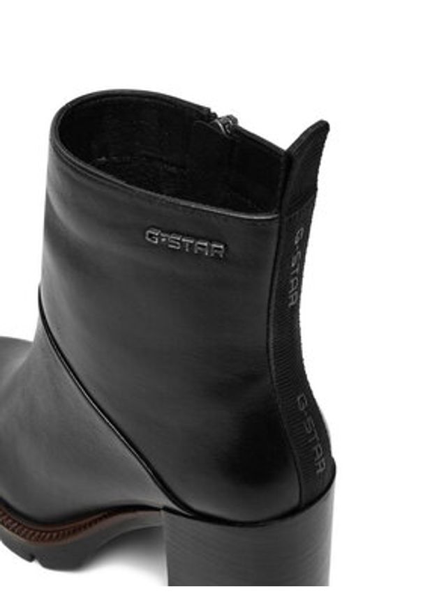 G-Star RAW - G-Star Raw Botki CEO-WI34-CLEVELAND-01 Czarny. Kolor: czarny. Materiał: skóra