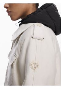 Desigual Kurtka przejściowa Empire 25WWEW58 Écru Regular Fit. Materiał: syntetyk #9