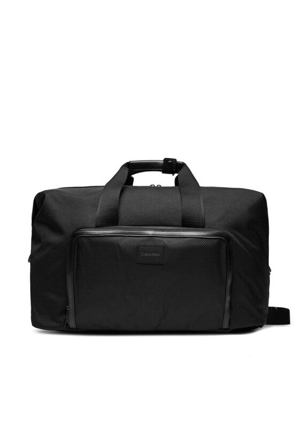 Calvin Klein Torba Ck Remote Weekender K50K511892 Czarny. Kolor: czarny. Materiał: materiał