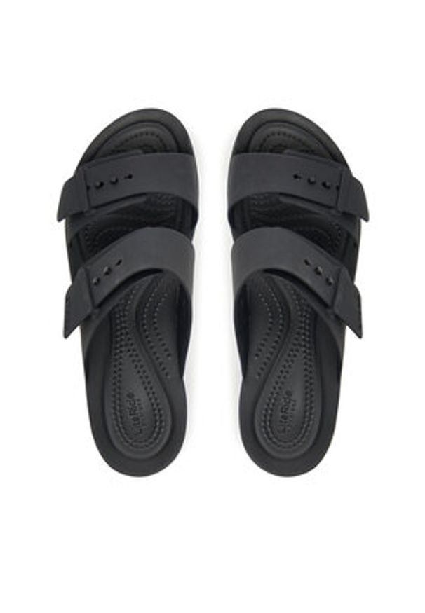 Crocs Klapki Brooklyn Buckle Low Low 211215 Czarny. Kolor: czarny
