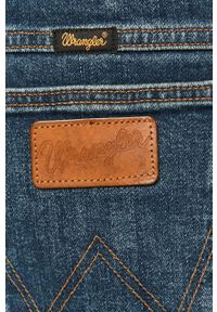 Wrangler - Jeansy Greensboro 803. Kolor: niebieski. Materiał: jeans #3