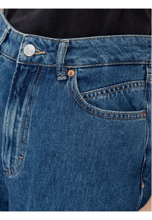 BOSS Jeansy Ruth 50529972 Niebieski Mom Fit. Kolor: niebieski