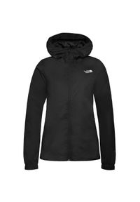 Kurtka trekkingowa damska The North Face Quest. Typ kołnierza: kaptur. Kolor: czarny. Materiał: syntetyk