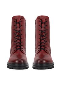 Remonte Trzewiki D2278-36 Czerwony. Kolor: czerwony. Materiał: skóra #2