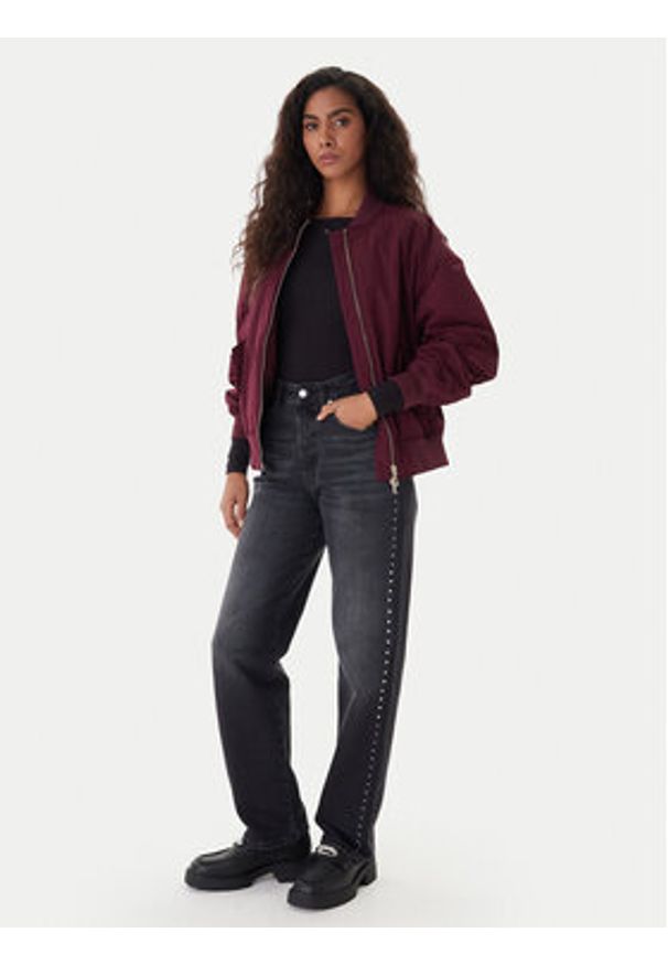 Tommy Jeans Jeansy Layla DW0DW21515 Czarny Straight Fit. Kolor: czarny