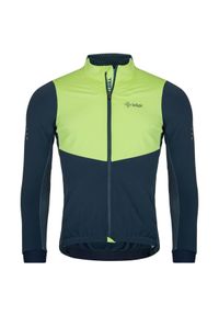 Koszulka kolarska z długim rękawem Kilpi Moveto. Kolor: niebieski. Materiał: nylon. Długość rękawa: długi rękaw. Długość: długie. Sezon: zima. Sport: kolarstwo #1
