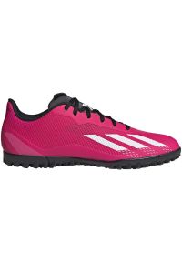 Adidas - Buty piłkarskie adidas X Speedportal.4 Tf M GZ2445 różowe. Zapięcie: sznurówki. Kolor: różowy. Materiał: guma. Szerokość cholewki: normalna. Sport: piłka nożna