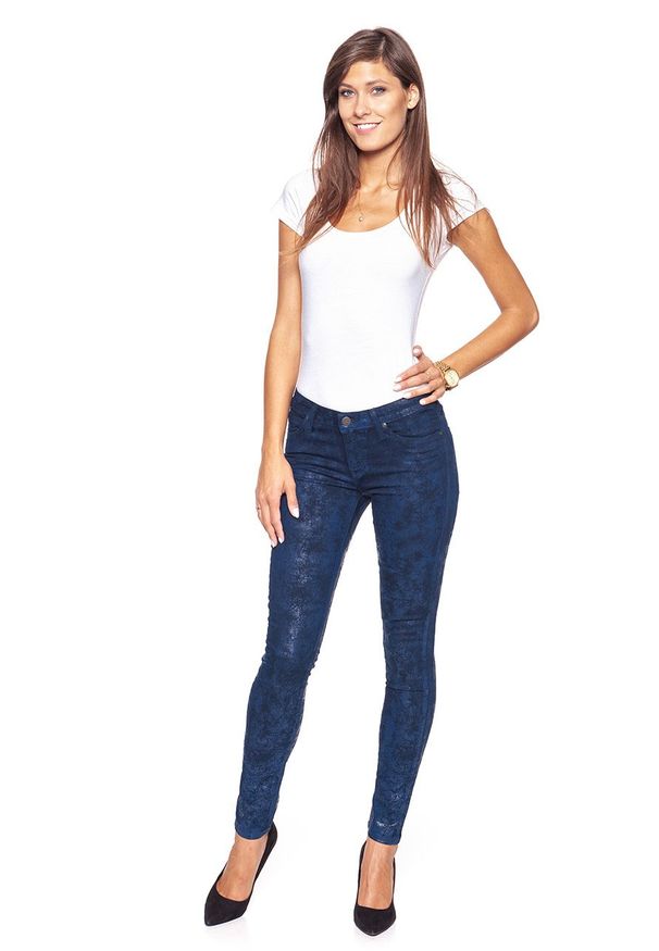 Lee - SPODNIE DAMSKIE LEE SCARLETT BLUE MAGIC L526AQCF