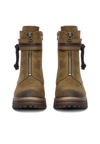 Rieker Botki CEO-93068-54 Khaki. Kolor: brązowy. Materiał: materiał #8