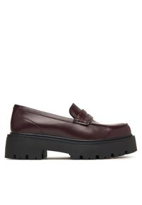 Aldo Loafersy Cadaycia 14058782 Bordowy. Kolor: czerwony. Materiał: skóra #1