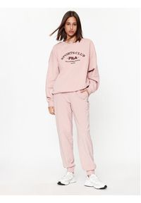 Fila Bluza FAW0593 Różowy Regular Fit. Kolor: różowy. Materiał: bawełna #3