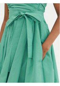 Pinko - PINKO Sukienka wieczorowa 104937 Y3LE Zielony Regular Fit. Kolor: zielony. Materiał: syntetyk. Styl: wizytowy