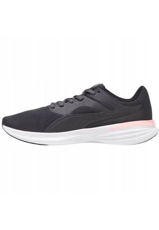 Buty do biegania damskie Puma Transport. Zapięcie: sznurówki. Kolor: czarny. Materiał: materiał, syntetyk, tkanina. Szerokość cholewki: normalna. Sport: turystyka piesza