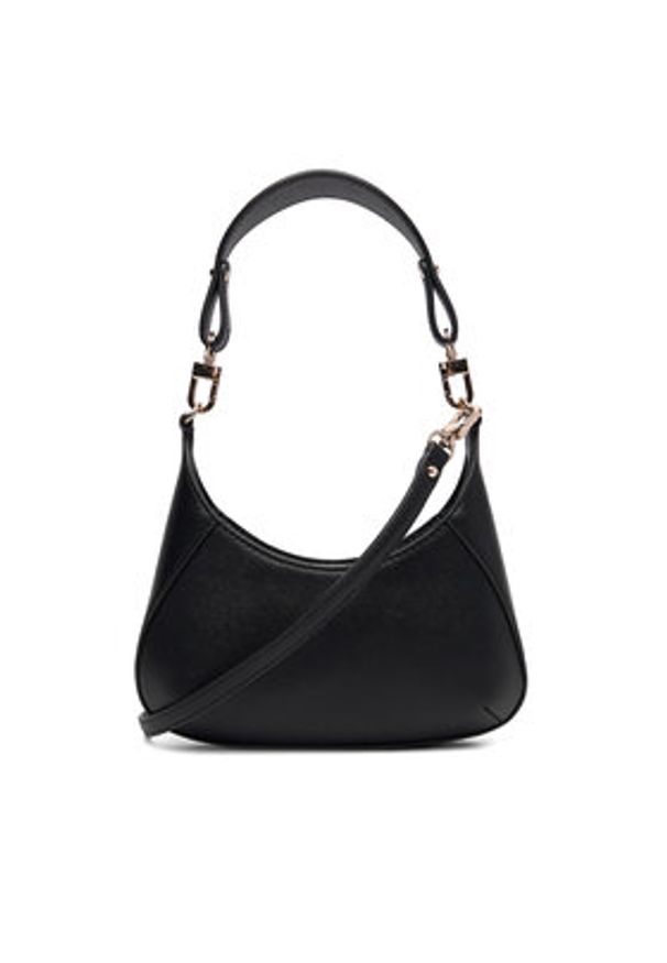 Guess Torebka Mimina Mini HWBG80 15720 Czarny. Kolor: czarny. Materiał: skórzane