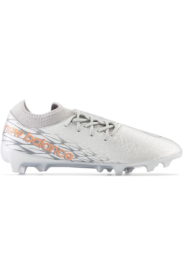 Korki męski New Balance FURON V7 DISPATCH FG SF3FGG7 – srebrne. Kolor: srebrny. Materiał: materiał, nylon, syntetyk. Szerokość cholewki: normalna. Sport: piłka nożna