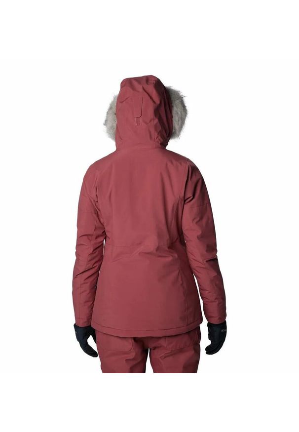 columbia - Kurtka Zimowa Narciarska Damska Columbia Ava Alpine Insulated Jacket. Kolor: czerwony, wielokolorowy, różowy, brązowy. Sezon: zima. Sport: narciarstwo