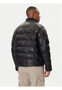 Parajumpers Kurtka skórzana Gian 25WMPMJKLE03 Czarny Regular Fit. Kolor: czarny. Materiał: skóra #5