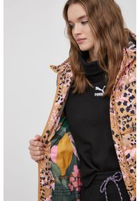 Femi Stories Kurtka Franta damska kolor brązowy zimowa. Okazja: na co dzień. Kolor: brązowy. Sezon: zima. Styl: casual #2