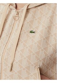 Lacoste Bluza SF7606 Beżowy jasny Regular Fit. Kolor: beżowy. Materiał: syntetyk #3