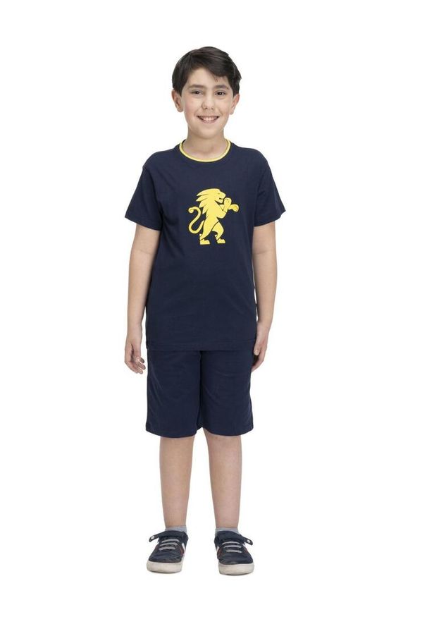 LEONE 1947 APPAREL - Witamy t-shirt dziecięcy. Kolor: niebieski. Sport: joga i pilates