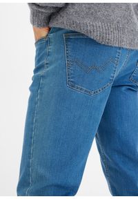 bonprix - Dżinsy ze stretchem regular fit straight ( 2 pary). Kolor: niebieski #2