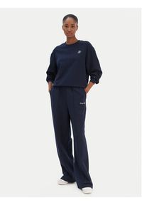 TOMMY HILFIGER - Tommy Hilfiger Bluza Script WW0WW49418 Granatowy Regular Fit. Kolor: niebieski. Materiał: bawełna #3