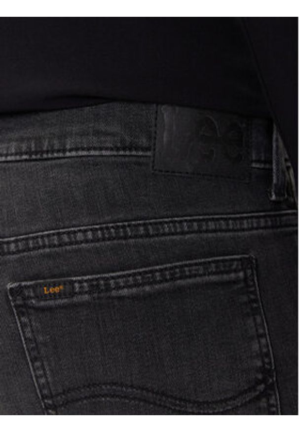 Lee Jeansy Rider 112363851 Czarny Slim Fit. Kolor: czarny