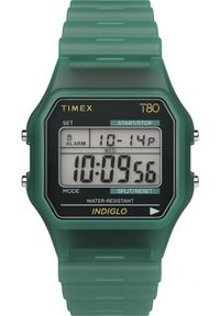 Zegarek Timex Zegarek męski Timex TW2Y34100 zielony. Kolor: zielony #1