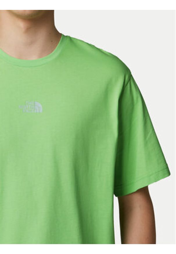 The North Face T-Shirt Unisex SS Never Stop NF0A8C3A Zielony Relaxed Fit. Kolor: zielony. Materiał: bawełna