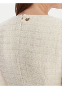 Marciano Guess Sukienka koktajlowa 5BGK36 7394A Écru Regular Fit. Materiał: syntetyk. Styl: wizytowy #3