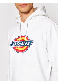 Dickies Bluza Icon Logo DK0A4XCB Biały Regular Fit. Kolor: biały. Materiał: bawełna #5