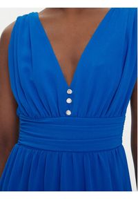Morgan Sukienka koktajlowa 251-RIA Niebieski Regular Fit. Kolor: niebieski. Materiał: syntetyk. Styl: wizytowy #4