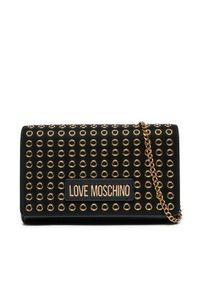 Love Moschino - LOVE MOSCHINO Torebka JC4063PP1LLH100A Czarny. Kolor: czarny. Materiał: skórzane #1