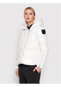 Kurtka puchowa Pinko. Kolor: biały. Materiał: puch #1
