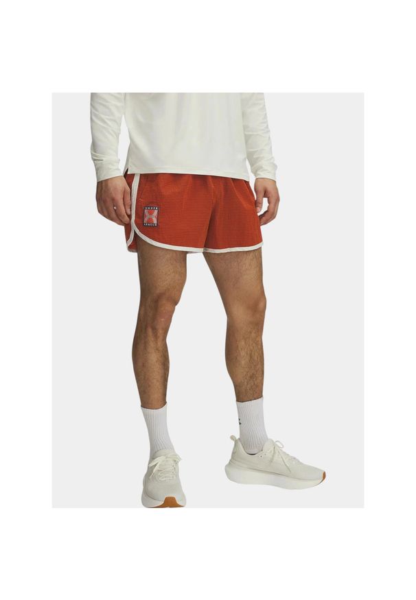 Spodenki sportowe męskie Under Armour UA RUN 96. Kolor: czerwony. Sport: bieganie