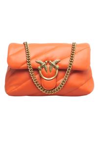 Pinko - PINKO Pomarańczowa torebka Love Puff Classic CL. Kolor: pomarańczowy #5