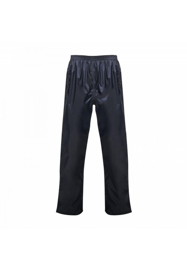 Regatta - Spodnie Wodoodporne Męskie Łatwe Pakowanie Pro. Kolor: niebieski. Sezon: lato. Sport: turystyka piesza