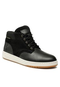 Polo Ralph Lauren Trzewiki Sneaker Boot 809855863002 Czarny. Kolor: czarny. Materiał: skóra #1