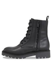 Calvin Klein Jeans Trapery Combat Mid Laceup Boot Wn YW0YW01255 Czarny. Kolor: czarny. Materiał: skóra #3