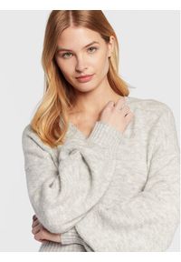 Sisley Sweter 109RM400A Szary Regular Fit. Kolor: szary. Materiał: syntetyk #3