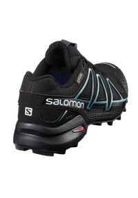 salomon - Buty trekkingowe damskie Salomon Speedcross 4 GTX do biegania. Kolor: czarny. Model: Salomon Speedcross