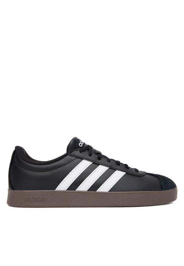 Adidas - adidas Sneakersy VL COURT BASE ID3715 WB Czarny. Kolor: czarny. Materiał: skóra