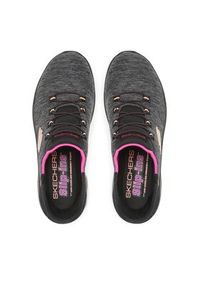 skechers - Skechers Sneakersy Dazzling Haze 149937/BKMT Czarny. Kolor: czarny. Materiał: materiał #3