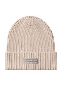 Czapka Calvin Klein. Kolor: beżowy