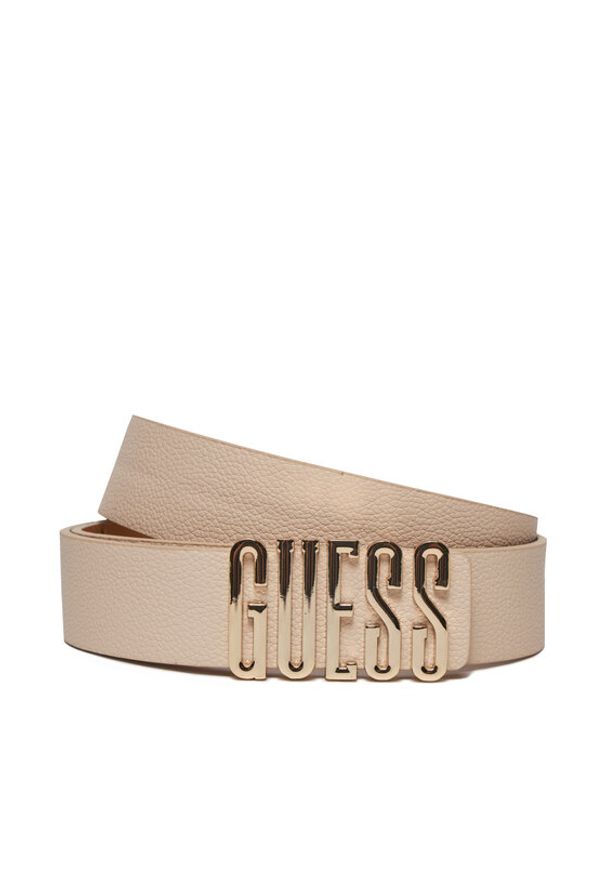 Guess Pasek Damski BW9069 P4135 Różowy. Kolor: różowy. Materiał: skóra
