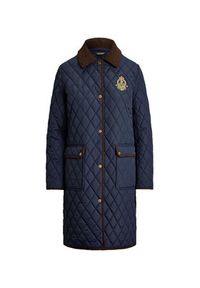 Lauren Ralph Lauren - LAUREN RALPH LAUREN Kurtka przejściowa Crested 3/4 Quilt 297P18059004 Granatowy Regular Fit. Kolor: niebieski. Materiał: syntetyk #2