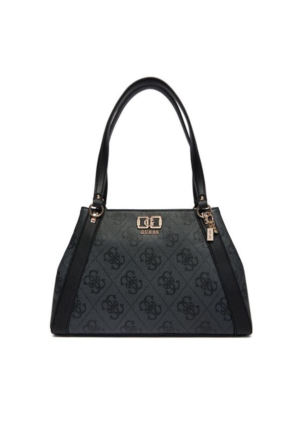 Guess Torebka Karnilla HWOS99 01220 Szary. Kolor: szary. Materiał: skórzane