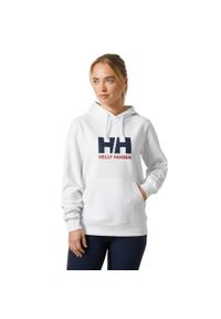 Damska bluza z kapturem z logo Helly Hansen 2.0. Typ kołnierza: kaptur. Kolor: biały #1